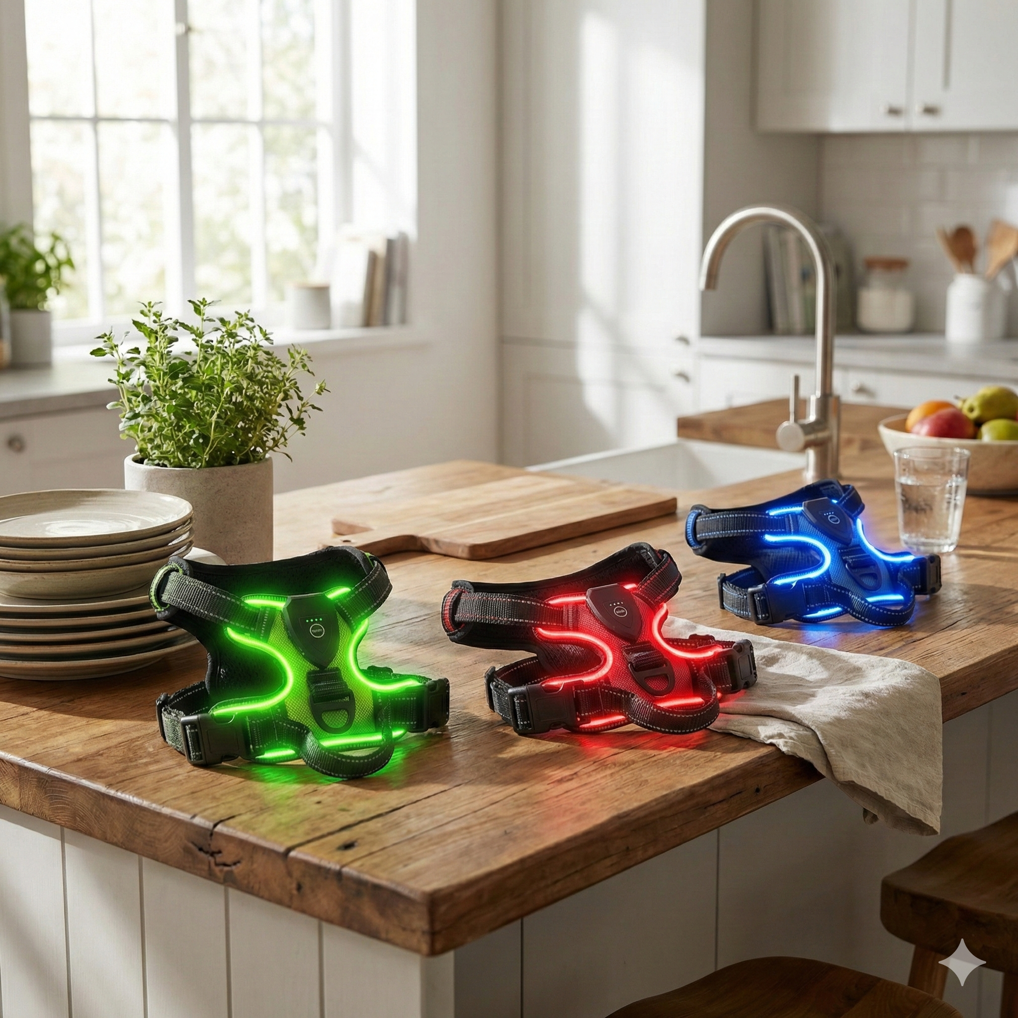 LED Dog Harness
