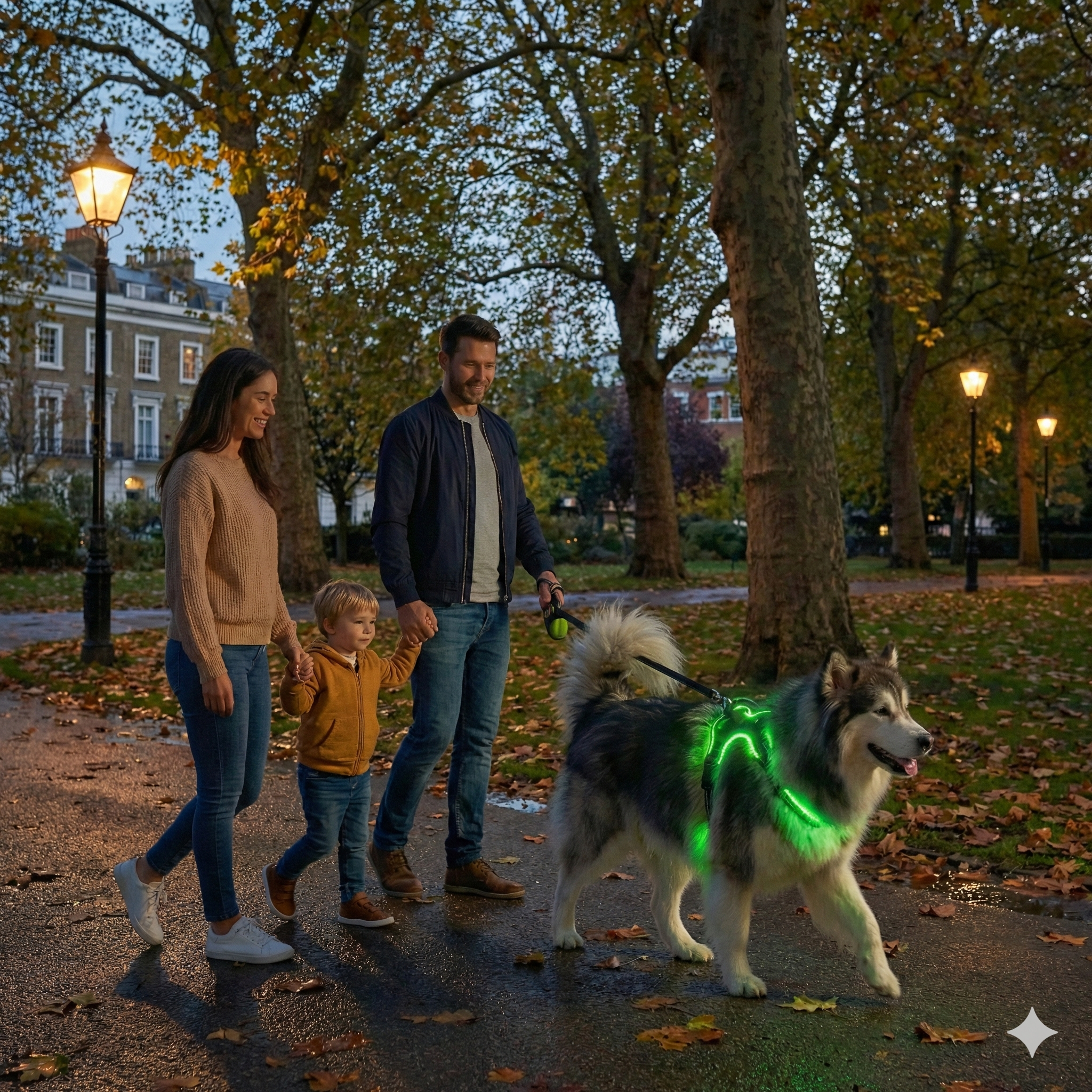 LED Dog Harness