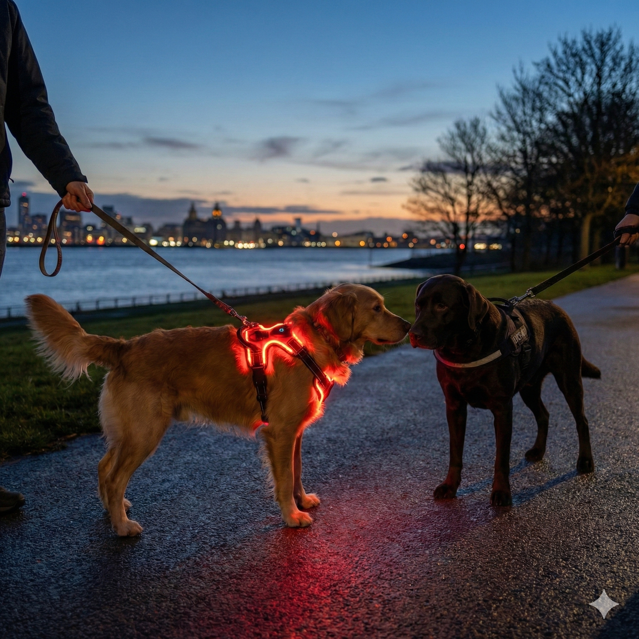 LED Dog Harness