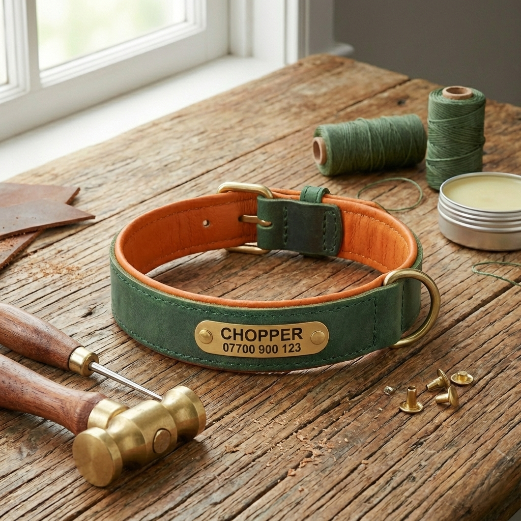 Personalised Pet Collar - Your Pets Name and Your Number
