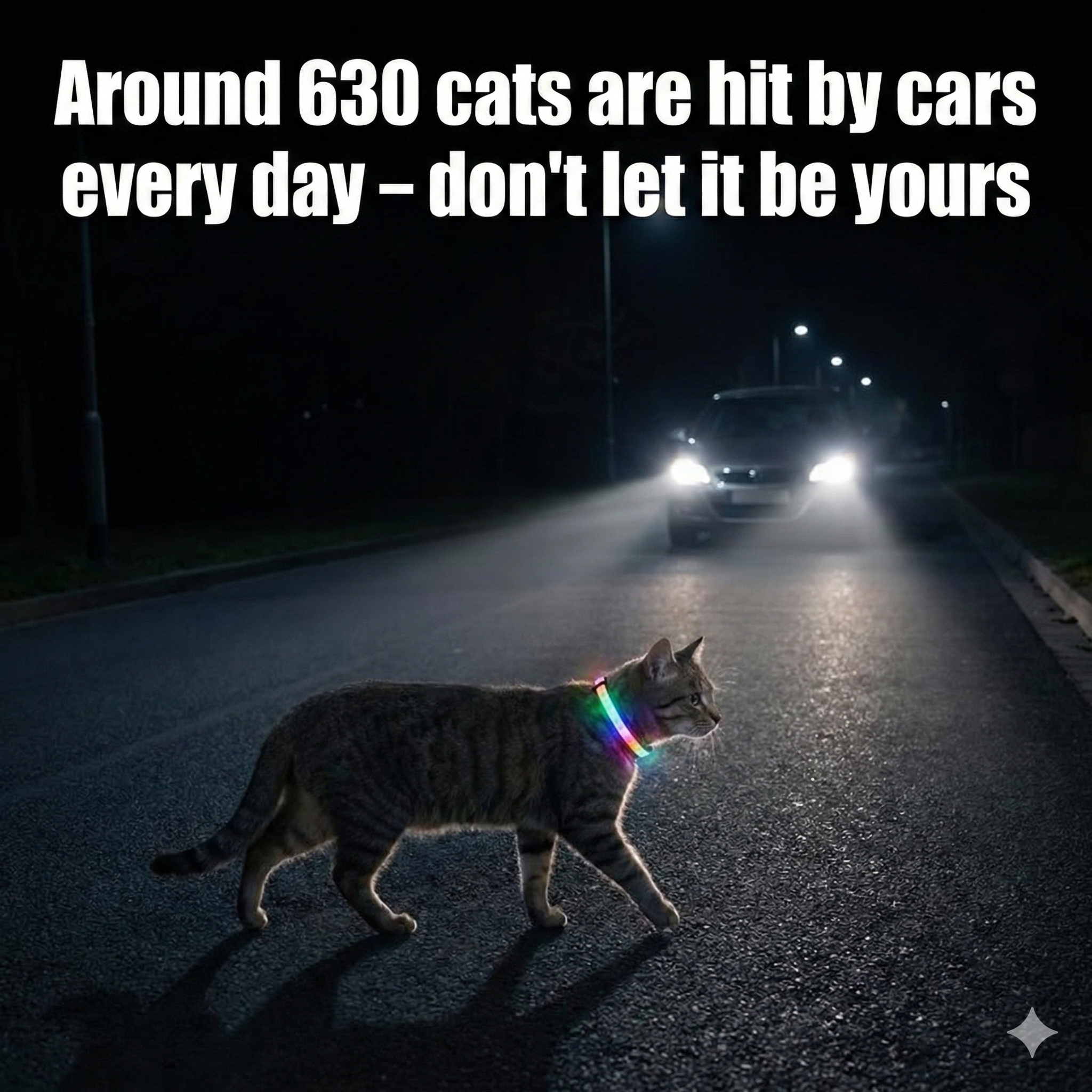 Rechargeable LED Cat Collar
