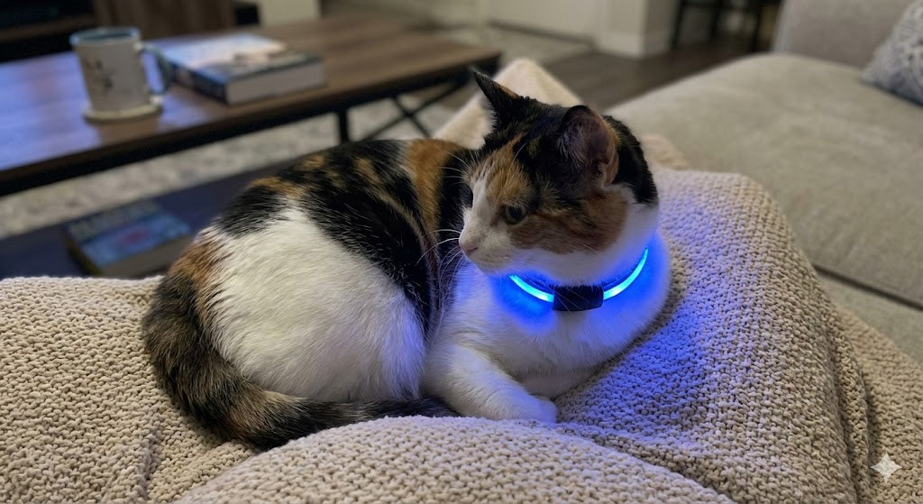 Rechargeable LED Cat Collar
