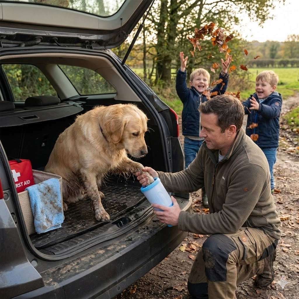 Portable Pet Paw Cleaner