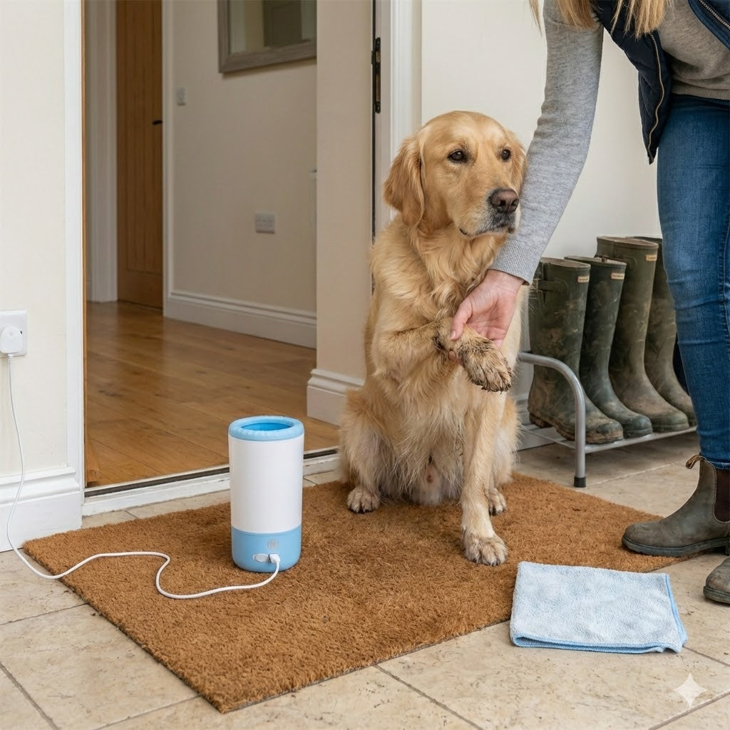 Portable Pet Paw Cleaner