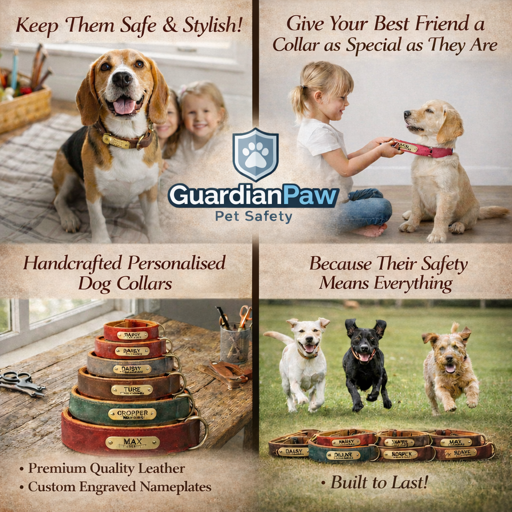 Personalised Pet Collar - Your Pets Name and Your Number