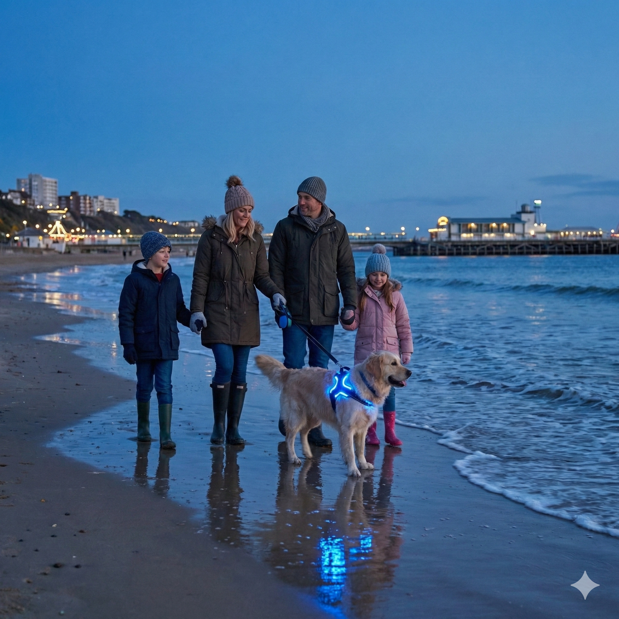 LED Dog Harness
