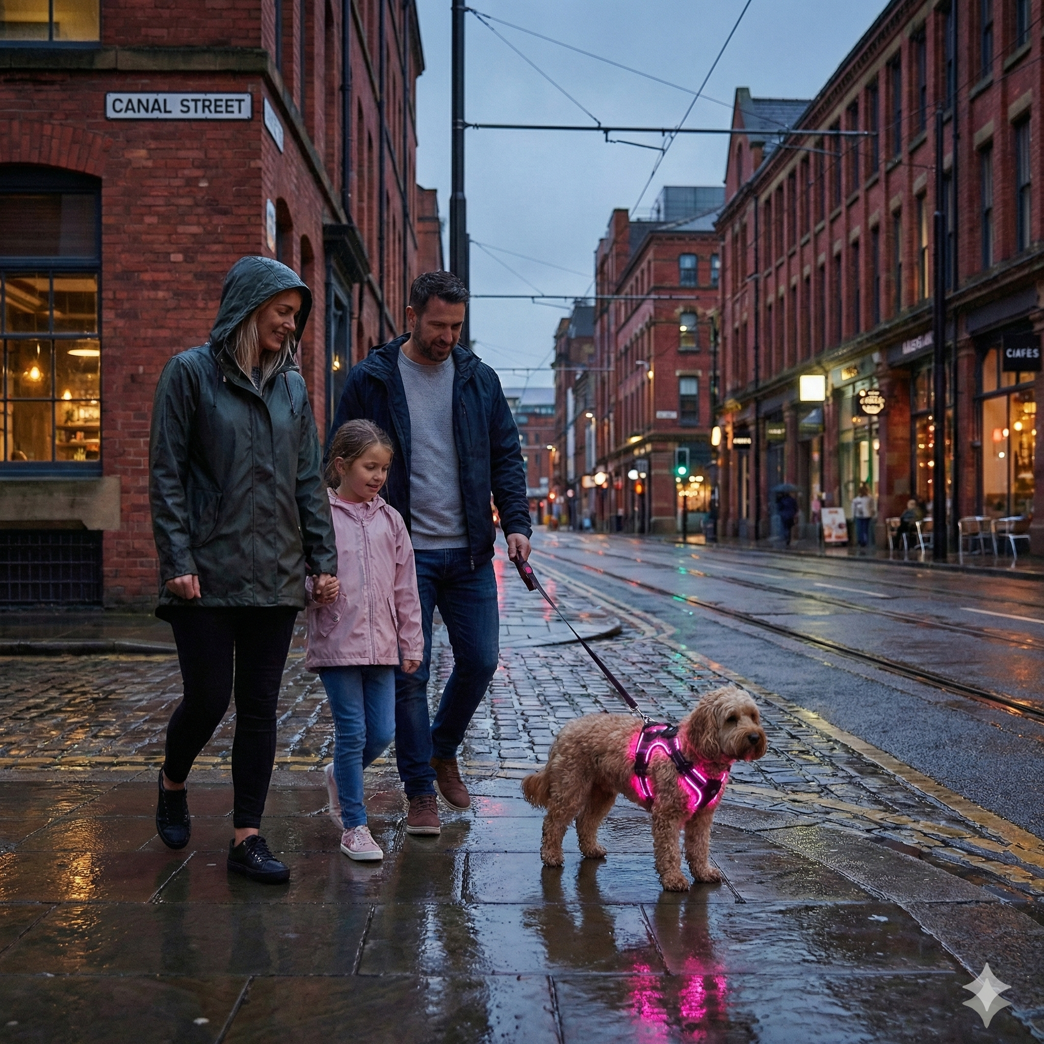 LED Dog Harness