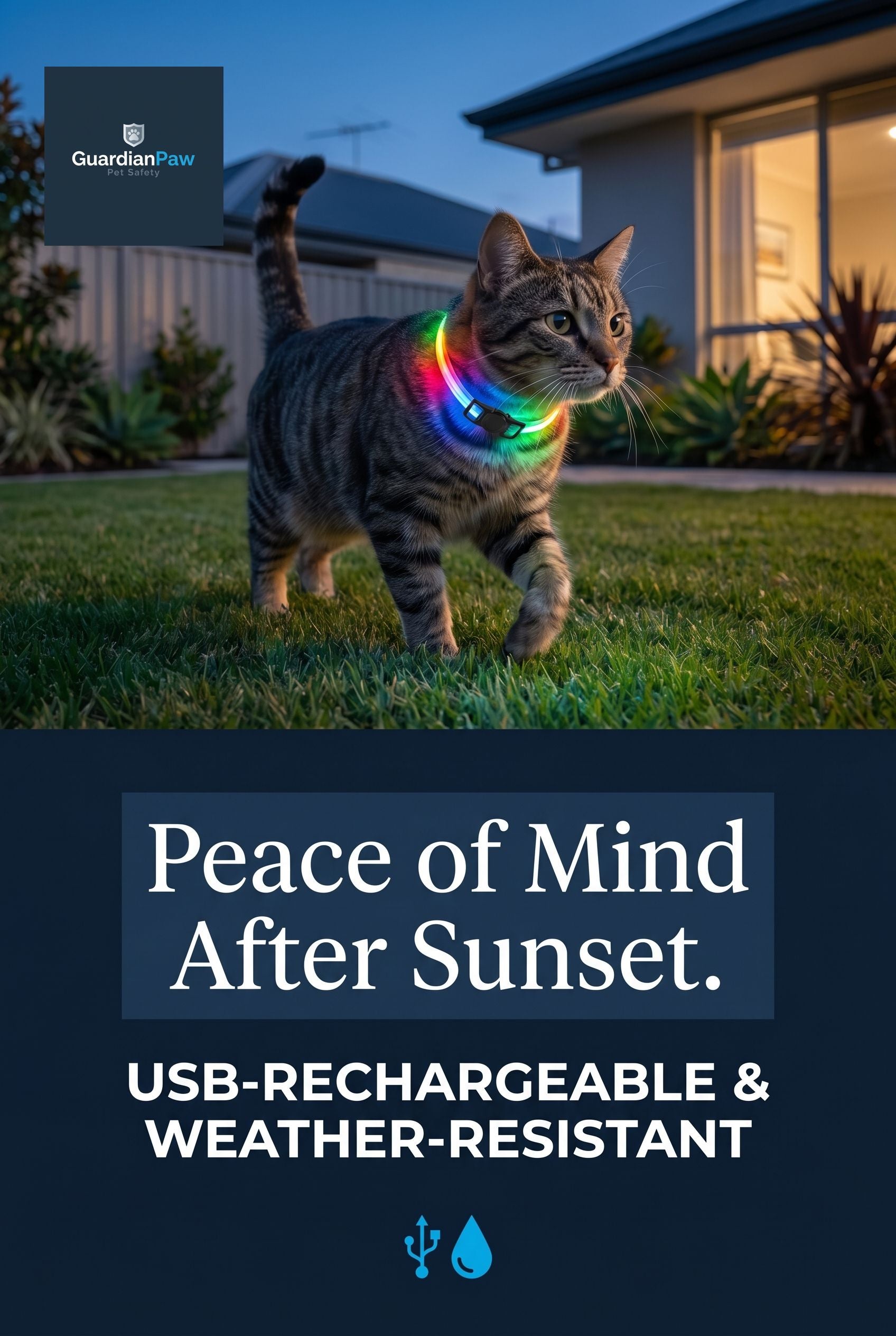 Rechargeable LED Cat Collar