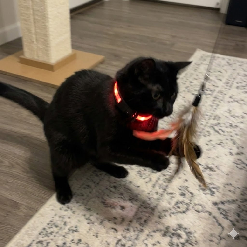 Rechargeable LED Cat Collar
